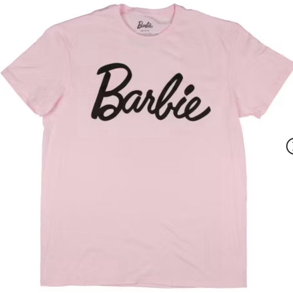 Barbie Pink Short Sleeve Tee Size Small - Picture 1 of 8